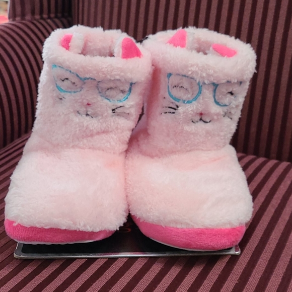 girls slipper boots size 1